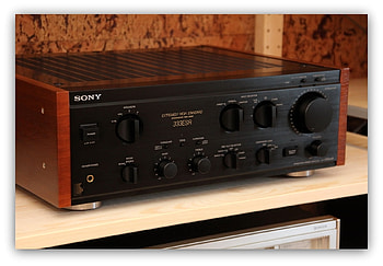 sony amplifier from the 80,s, hifi, sony, 80, stereo HD wallpaper