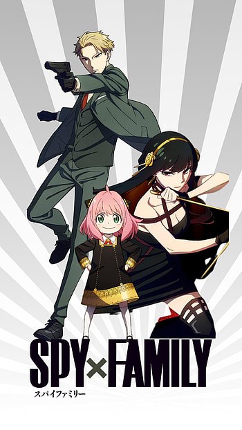 Spy × family, spyxfamily, art, cartoon, anime HD phone wallpaper