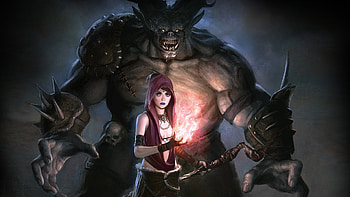 Morrigan, Ogre HD wallpaper