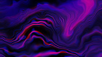 Pink Blue Neon Wave Lines Abstraction Abstract HD wallpaper