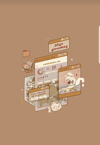 Cute widgets, art, metal HD phone wallpaper