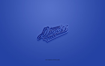 Dundee Stars, creative 3D logo, blue background, Elite Ice Hockey League, Scottish Hockey Club, Dundee, United Kingdom, British Elite League, Hockey, Dundee Stars 3d logo HD wallpaper