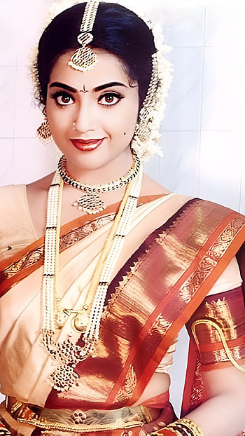 Meena, tamil actress, bridal HD phone wallpaper