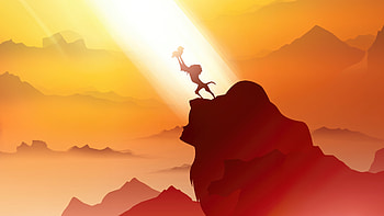 The Lionk King Circle Of Life, the-lion-king, movies, minimalism, minimalist, artist, artwork, digital-art HD wallpaper