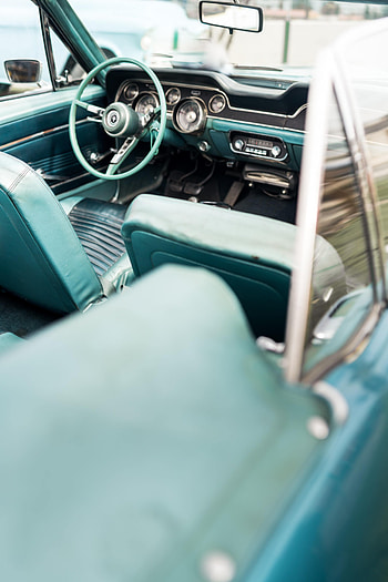 Seat, Cars, Car, Machine, Retro, Steering Wheel, Rudder, Salon HD phone wallpaper