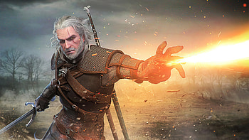 Geralt Of Rivia Witcher , geralt-of-rivia, the-witcher-3, games, artwork, artist, digital-art, deviantart HD wallpaper