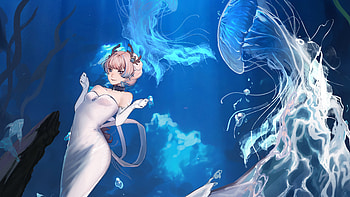 Sangonomiya Kokomi Genshin Impact HD wallpaper
