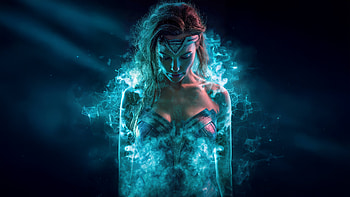 Wonder Woman Justice Defender, wonder-woman, superheroes, artwork, art, digital-art, ai HD wallpaper