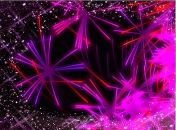 Purple Line Abstract, purple, pink, stars, lines HD wallpaper