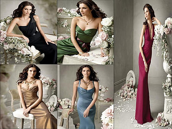 floral lady, fashion, lady, flowers, collage HD wallpaper