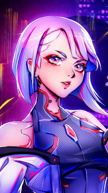 Lucyna Kushinada, Lucy (Cyberpunk: Edgerunners), Anime, Cyberpunk: Edgerunners HD phone wallpaper