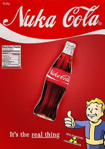 Nuka Cola Poster by PearField Nuka Cola Poster by PearField HD phone wallpaper