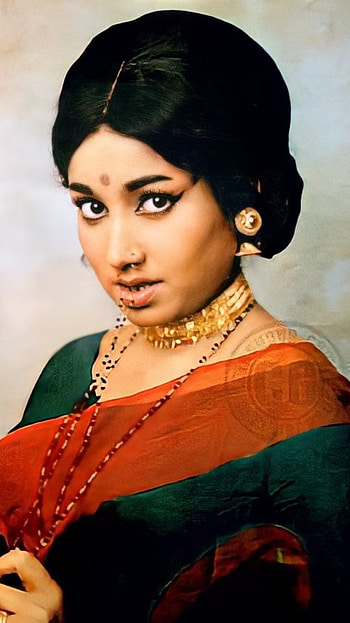 Jayanthi, kannada actress, vintage HD phone wallpaper