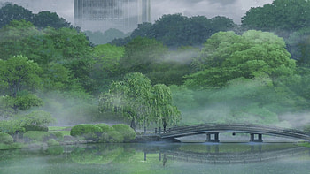 The Garden of Words, Artistic , Serene beauty, Japanese animation HD wallpaper