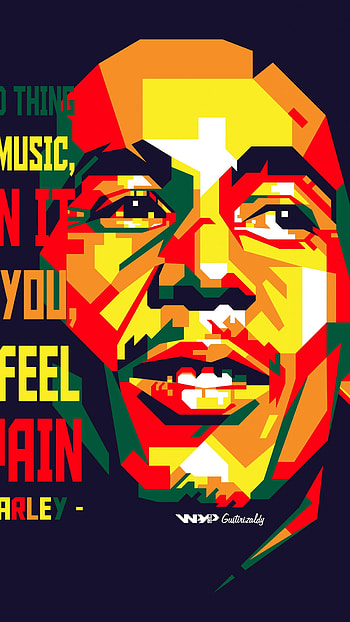 Bob Marley, 3D visual delight, Captivating , Artistic brilliance HD phone wallpaper