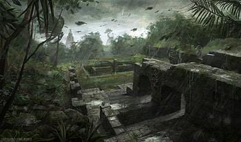 Tomb Raider: Underworld, Conceptual artwork, Creative designs, Intriguing visuals HD wallpaper