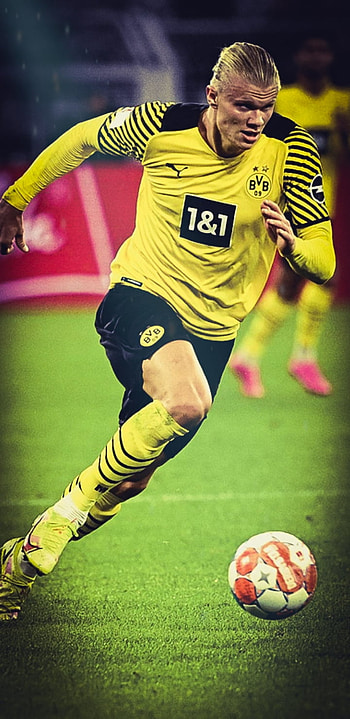 Erling Braut Haaland, soccer, bundesliga, dortmund HD phone wallpaper