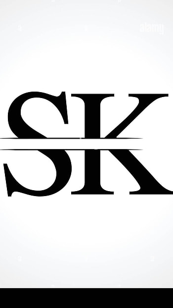 S K Name Ka, Stylish Name, White Background HD phone wallpaper