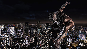 Spiderman Symbiote Costume Ps5, spiderman-2, spider-man-2, superheroes, ps5-games, ps-games, 2024-games, games, video-games HD wallpaper
