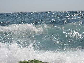 Landscape, Water, Sea, Waves HD wallpaper