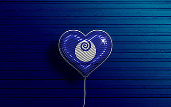 I Love Ibaraki, , realistic balloons, blue wooden background, Day of Ibaraki, japaenese prefectures, flag of Ibaraki, Japan, balloon with flag, Prefectures of Japan, Ibaraki flag, Ibaraki HD wallpaper