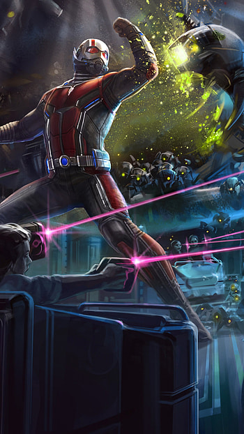Ant-Man and the Wasp, Artwork, art, Captivating visuals HD phone wallpaper