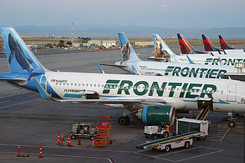 Frontier Airlines, Flight attendants settle, Discrimination suit AP HD wallpaper