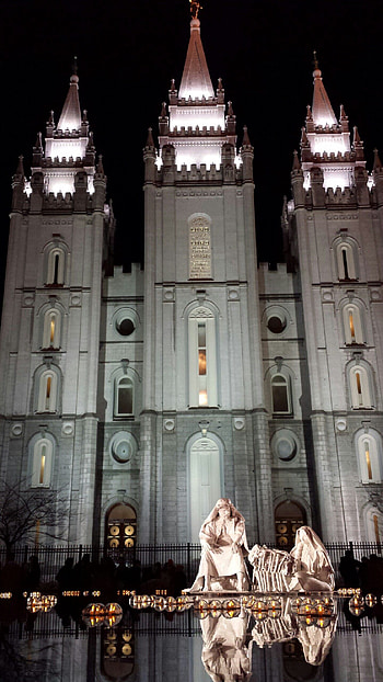 Salt Lake Temple, New Salt Lake City, New Mormon Temples HD phone wallpaper