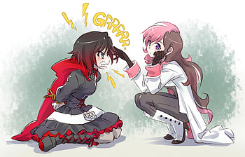 Anime - RWBY Ruby Rose (RWBY) Neopolitan (RWBY) HD wallpaper