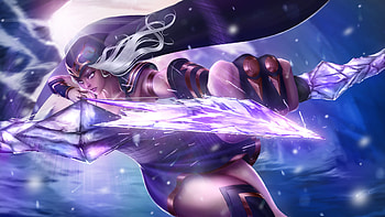 Ashe, League of Legends, Fan art gallery, Incredible artwork HD wallpaper