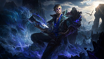 Locke — Riftstorm | League of Legends, Wizard, Magic, Lightning, Video Game HD wallpaper