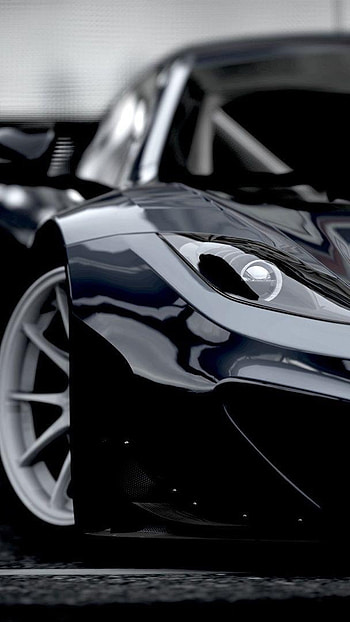 Full Black Colour, Mclaren, Black Car HD phone wallpaper
