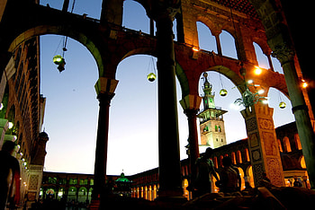 umayyad Mosque, damascus, muslim, mosque, religion HD wallpaper