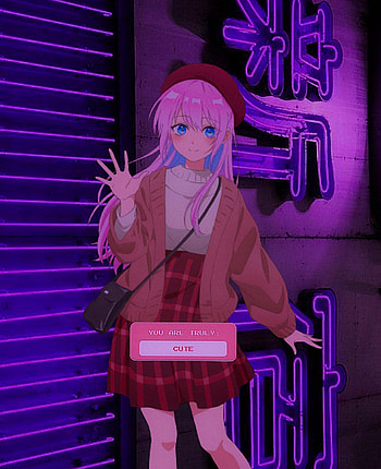 shikimori San, aesthetic, anime HD phone wallpaper