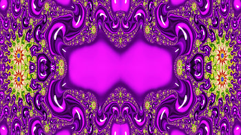 Trippy Psychedelic Fractal, trippy, psychedelic, aesthetic, Abstract, fractal HD wallpaper