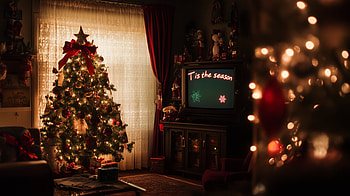 Tis the Season: A Festive with Christmas Cheer, quote, Christmas, christmas tree HD wallpaper