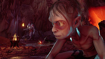 Cinematic trailer, Epic visuals, Gollum's journey, Immersive experience HD wallpaper