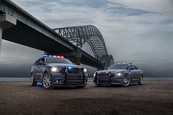 Dodge Charger And Durango, dodge-charger, dodge-durango, dodge, cars HD wallpaper