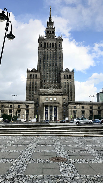 Poland travels, Warsaw city, Street scenes, Urban environment HD phone wallpaper