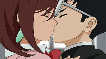 Dandadan - first kiss, Dandadan, Ken Takakura, Momo Ayase, Jin Enjouji, Seiko Ayase HD wallpaper