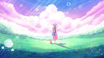 Innocenet Pink Age, artist, artwork, digital-art, deviantart HD wallpaper