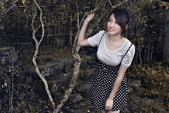 asian, woman HD wallpaper
