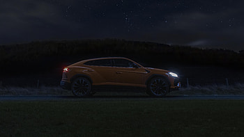 Lamborghini Urus Shiny Black Package 3 Cars HD wallpaper