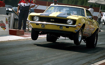 classic chevrolet camaro, chevrolet, camaro, drag, race HD wallpaper