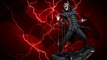 Batman Who Laughs, nexus, gotham city, dc comics, fan art, backgrounds, tv series, cartoons, anime, 1920x1080 only, movies, laptops, batman HD wallpaper