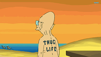 Professor Farnsworth Thug Life HD wallpaper