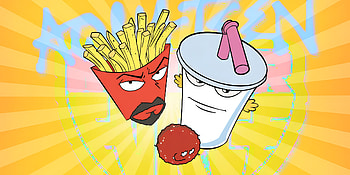 Aqua Teen Hunger Force – Vibrant Cartoon Trio Background, TV Show, Aqua Teen Hunger Force HD wallpaper