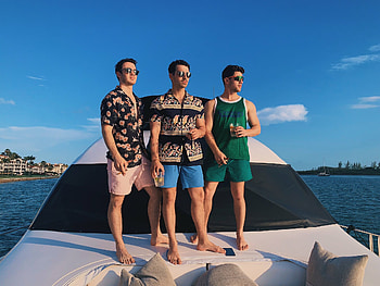 Jonas Brothers together again, Exciting reunion, The banner symbolism, Music triumph HD wallpaper