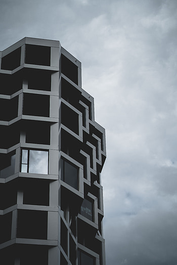 Cities, Architecture, Building, Window, Symmetry, Facade, Geometry HD phone wallpaper