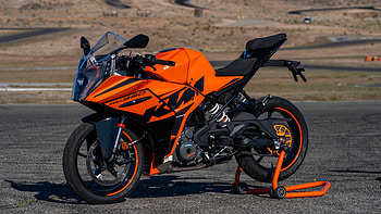 RC 390 on Stand, KTM RC HD wallpaper